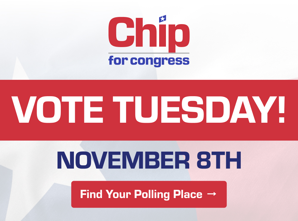 Vote For Chip Roy Early